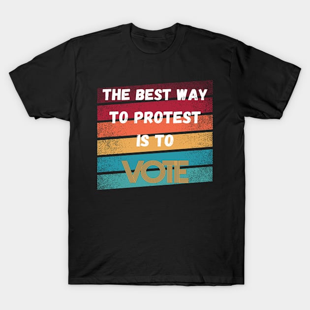 Vote Obama Quote 2020 General Election Voting  T-Shirt by GoodArt